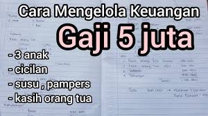 Finance Breakdown Bedah Cara Ngatur Gaji 5 Juta per Bulan